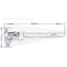 Trucks Habby Doğru Ölçülen 0-150MM Elektronik Dijital Kalibratör Plastik Dijital Grafik (Yurt Dışından)