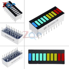 Trucks Habby 5 Adet LED Ekran Modülü 10 Segment Çubuk Grafik Işık Ekran Modülü Çubuk Grafik Ultra Parlak Kırmızı Sarı Yeşil Mavi (Yurt Dışından)