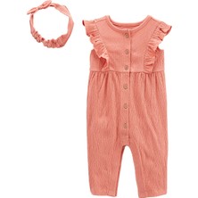 Carter's Kız Bebek Tulumlu Set