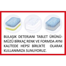 Turkishcare 2li Premium Hepsi Bir Arada Ekonomik Bulaşık Deterjanı 40 Tablet