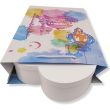 Roco Paper Co. Roco Paper Karton Çanta Ramazan Tema Baskılı 26*40*8 cm 10 Adet