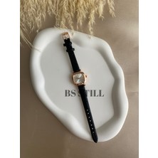 Quartz Bs Stıll Retro Minimal Vintage Deri Kordon Kadın Kol Saati