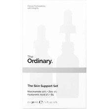 The Ordinary The Skin Support Set - Niacinamide 10% + Zinc 1% 30 ml & Hyaluronic Acid 2% +B5 30 ml