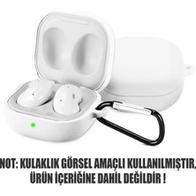 HappyCase Samsung Galaxy Buds 2 Buds Pro Beyaz Kılıf