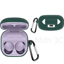 HappyCase Samsung Galaxy Buds 2 Buds Pro Hakiyeşil  Kılıf