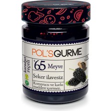 Pol's Gurme Pol'sgurme Chia Tohumlu Şeker Ilavesiz %65 Meyve Oranlı Karadut Reçeli 380 gr