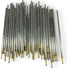 Ekoset Metal Gümüş Deri Kalemi 500 Adet