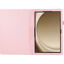 XFashion Samsung Galaxy Tab A9+ Çizik Geçirmez Deri Tablet Koruyucu Kapak (Yurt Dışından)