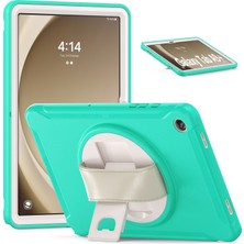 XFashion Samsung Galaxy Tab A9+ Kickstand Back Cover Pc+ Tpu Tablet Kılıfı (Yurt Dışından)