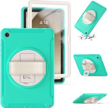 XFashion Samsung Galaxy Tab A9+ Kickstand Back Cover Pc+ Tpu Tablet Kılıfı (Yurt Dışından)