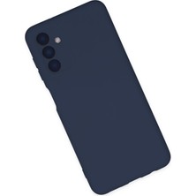 Newface Samsung Galaxy A04S Kılıf Nano Içi Kadife  Silikon - Lacivert 300099