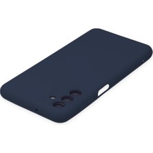 Newface Samsung Galaxy A04S Kılıf Nano Içi Kadife  Silikon - Lacivert 300099