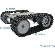 Pabiflo Akıllı Tank Araba Chis Destekli Paletli Robot Platformu (Yurt Dışından)