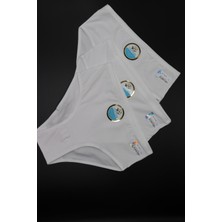 Jiber 3'lü Yüksek Bel Extra Yumuşak ve Extra Esnek Pamuklu Bato Set