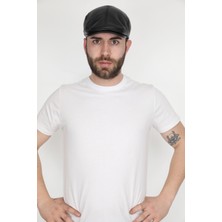 Ege Deri   Kuzu Derisi Içi Kürklü Taba Erkek Kasket