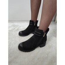 Çiğdem Kundura Stigue  Deri Kadın  Bot(Scva B2) - Siyah - 40