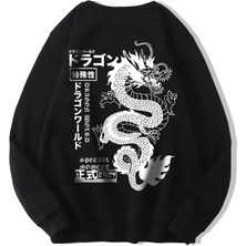 BRZ Collection Unisex Oversize Dragon World Sweatshirt