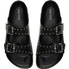 Nine West MICTAN 4FX Siyah Kadın Düz Terlik