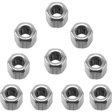 Jelang 10 Adet Iğneli Rulman HF081412 Dış Altıgen Tek Yönlü Iğneli Rulman 8X14X12MM Imalat Sanayi Için (Yurt Dışından)