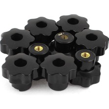Jelang Srıwen 10 Adet 32MM Dia M6 Dişli Vida Tipi Yıldız Kafa Sıkma Topuzu Kavrama (Yurt Dışından)