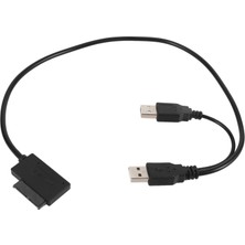 Humble Ince Sata Kablosu USB 2.0 Ila 7 + 6 Harici Güç Dizüstü Bilgisayar Sata Adaptörü Dönüştürücü Desteği Pencere Xp/7/8/10 Os EM88 (Yurt Dışından)