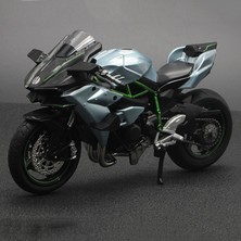 Humble 1:12 H2 R Motosiklet Alaşım Model Oyuncak Siyah Ninja H2R Motosiklet Ayrılabilir Koleksiyon Siyah (Yurt Dışından)