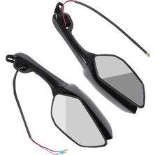 Humble Motosiklet Yan Dikiz Aynaları Dönüş Sinyali ile LED Işık CBR250R CBR300R CBR500R CBR650F CBR650R (Yurt Dışından)