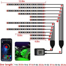 Humble LED Underglow Kiti, Rgb Sips Işığı Suya Dayanıklı 12PCS Için (Yurt Dışından)