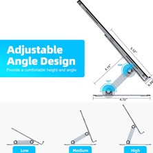 Fogy Protatif Masaüstü Ayarlanabilir Metal Laptop ve Tablet Standı