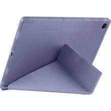 Fogy Samsung Galaxy Tab A9 8.7inç X110 X115 Uyumlu Kılıf Kalem Bölmeli Trifolding Case Kapak