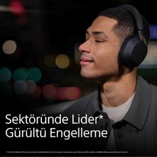 Sony WH-1000XM5 Siyah Kulak Üstü Bluetooth Gürültü Engelme Özelligi Kulaklık