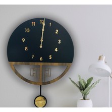 STE Desing Dmr Ahşap Duvar Saati, Ahşap Duvar Saati, Duvar Saati, Sessiz Duvar Saati, Wooden Wall Clock