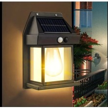 Adam Store Hareket Sensörlü Güneş Enerjili Bahçe LED Ampul Su Geçirmez 3 Mod'lu Bahçe LED Solar LED