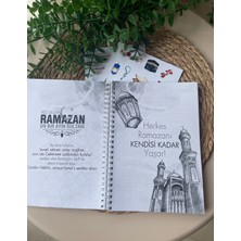 Steplanner Ramazan Ajandası Zamansız/tarihsiz ve İki Sayfa Etiket