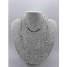 Stainless Steel Çelik Italyan Zincir 60 cm