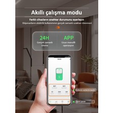 Tomzn Akıllı Voltaj ve Akım Koruma Rölesi, Wifi Özellikli Dahili Enerji Ölçer ve Ampermetre 63A