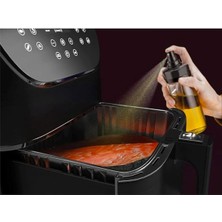 Hane216 Cam Şişe Sprey Yağdanlık Sirkelik - Sprey Yağlık 250 ml - Airfryer Pişirme Öncesi Sprey Yağlık.