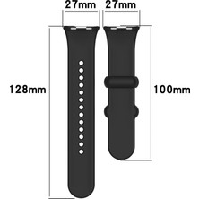 34center Xiaomi Redmi Watch 4  Uyumlu Yumuşak Silikon Kordon
