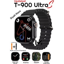 Wearfit Pro T900 Ultra 2 Akıllı Saat 2,19INÇ Çift Kordon Watch 8 2024 Tüm Modellerle Uyumlu