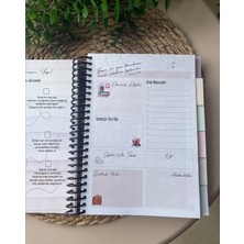 Steplanner Zamansız Hayat Planlayıcı Tarihsiz Planlayıcı 2 Sayfa Sticker