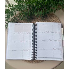 Steplanner Zamansız Hayat Planlayıcı Tarihsiz Planlayıcı 2 Sayfa Sticker