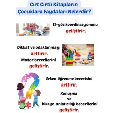 4 Kitap Set - Kat Kat Cırt Cırtlı Etkinlikler, 16-24 Ay I ve Iı , Ingilizce Destekli 2 Yaş ve 3 Yaş