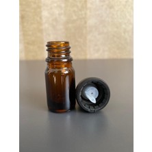 Ziylan 5 ml Amber Boş Cam Şişe İçten Damlalıklı 100 Adet