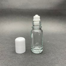 Ziylan 10 cc Amber Cam Roll-On Şişesi - 10 ml Çelik Bilyeli Şişe - Cam Roll On Şişe - Cam Şişe (80 Adet)