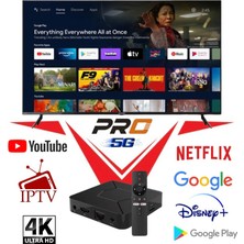 FS1PRO Teknoloji 8k UHD Android TV Box 2. Nesil - Media Player ATV Rom - Çanaksız TV Izleme IpTV - Akıllı Internet TV Kutusu