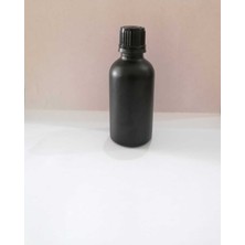 Ziylan 50 cc Siyah Şişe Damalalıklı Şişe Tıpalı Kapak 25 Adet Yağ Şişesi