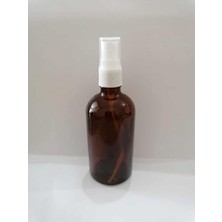 Ziylan 100 cc Kahverengi Parmak Sprey Cam Şişe Amber Şişe 30 Adet