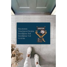 Tecnoo Dijital Baskı Kişiye Özel Iç Kapı Dekorasyon Paspas  PS11207