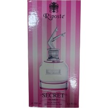 Toptan Bulurum Toptanbulurum Riposte 24 Saat Etkili Kadın Parfüm - Secret - For Women 100 ml