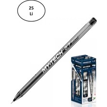 Pensan My Tech Tükenmez Kalem 0.7 mm Siyah 25'li